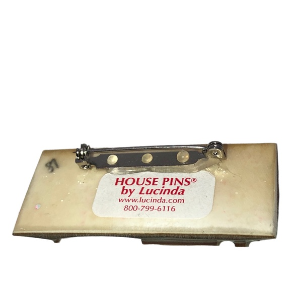 House Pins by Lucinda Vintage Brooches Label Pin - Picture 4 of 9